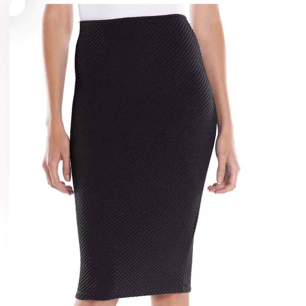 Apt. 9® Textured Midi Pencil Skirt - Women's small